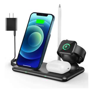LUKKAHH 4 in 1 Wireless Charger