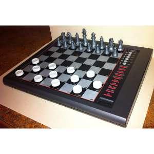 Excalibur Alpha 2-in-1 Electronic Chess Board