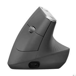 Logitech Vertical Wireless Mouse, Rechargeable