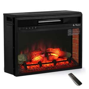 TURBRO In-Flames 26 Inches 7 Flame Effects with Adjustable Thermostat