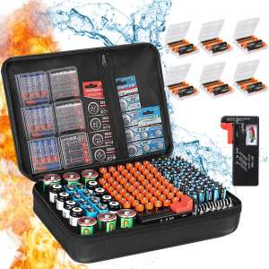ZesGood Battery Organizer Storage Box
