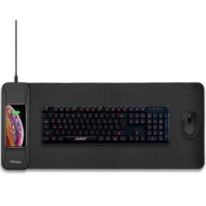 ProCase Charging Mouse Pad -Black