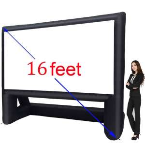 XHYCPY Inflatable Outdoor Projector Screen