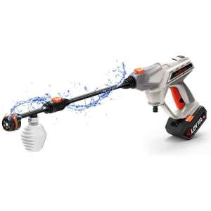 ROCKPALS Cordless 870 PSI Power Pressure Washer for Washing Cars