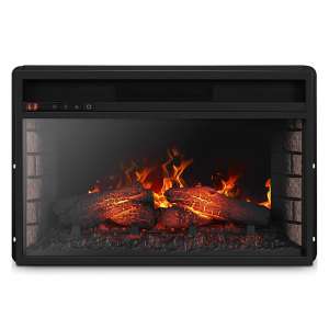 Della 3D Infrared Electric Fireplace Insert 26 Inches