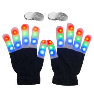 Minute 6 Modes Kid's LED Gloves