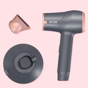 WHS Cordless Portable Hair Dryer Cold and Hair DC motor