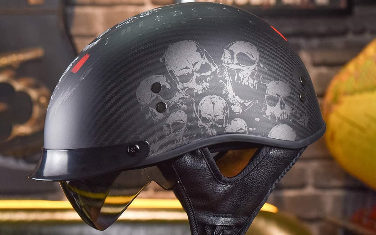 Top 10 Best Carbon Fiber Motorcycle Helmets in 2021 Reviews