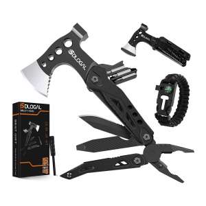 Sdlogal Multitool Camping Gear 15-In-1 Survival Gear and Equipment
