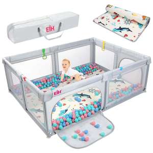 EIH Extra Large Playpen for Babies