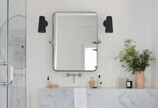 Bathroom Wall Nickel Mirror