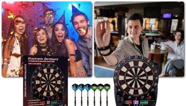 Electronic Dartboard for Bar and Home